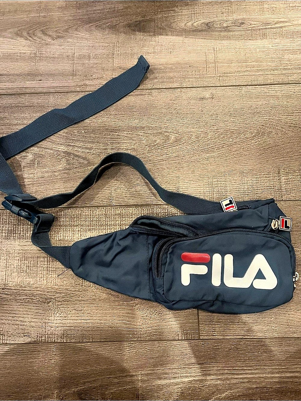 FILA Heritage Fanny Pack Waist Bag Black Belt Bag